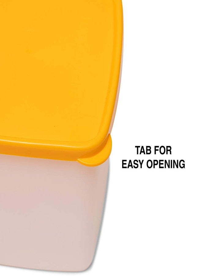 توبروير مجموعة علب بلاستيكية من تابروير كول آند فريش، سعة 800 مل، مجموعة من 4 قطع، متعددة الألوان - Image 2